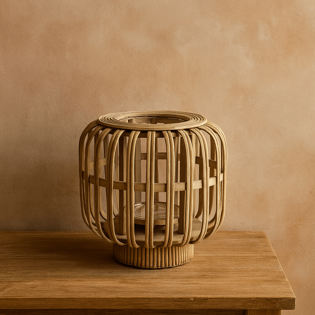 LANTERN GREY LARGE,29*29*37 CM Lanterns| Alrugaib Furniture X Nice