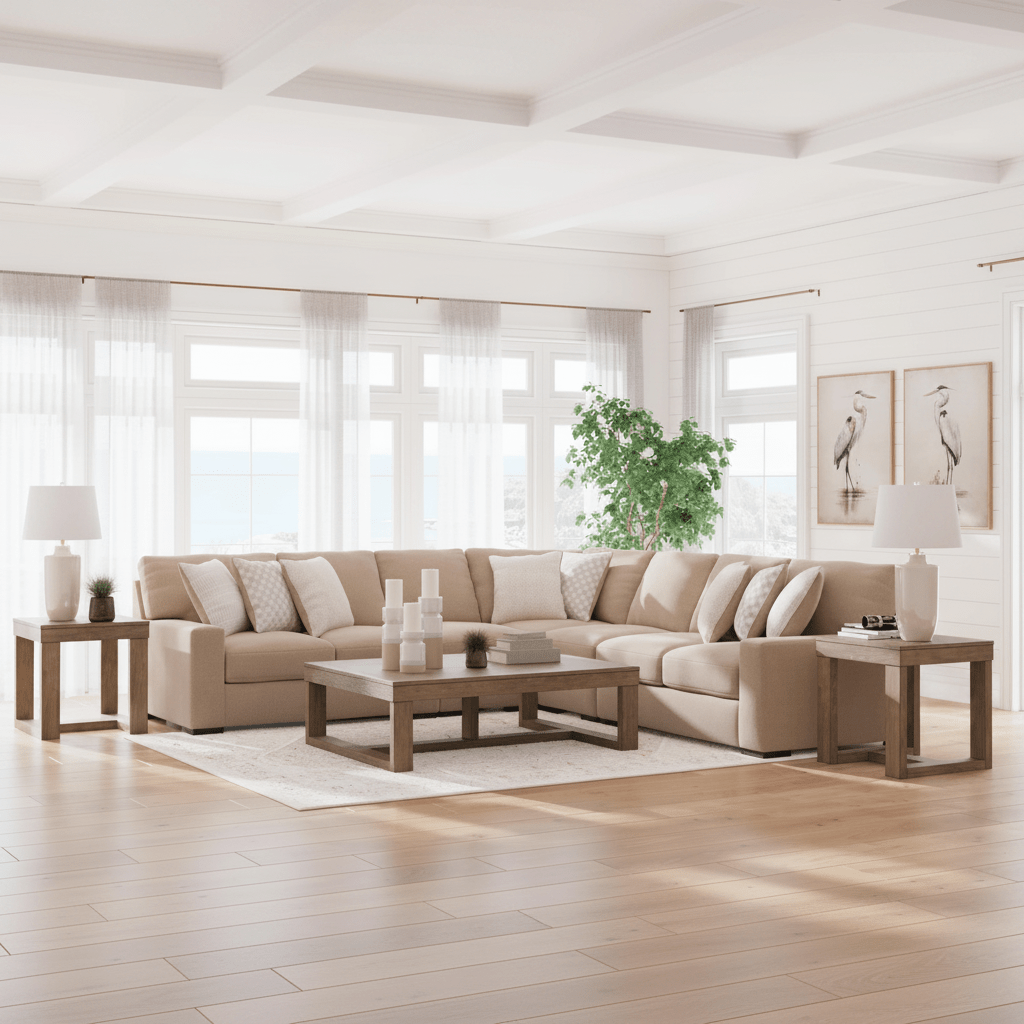 Larce 5-Piece Sectional Sectionals| Ashley Homestore