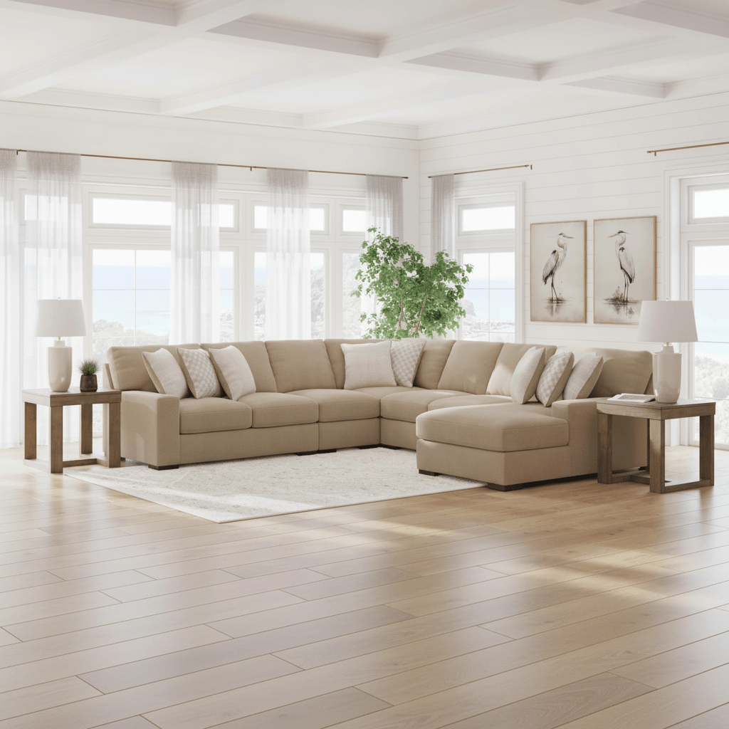 Larce 5-Piece Sectional with Chaise Sectionals| Ashley Homestore