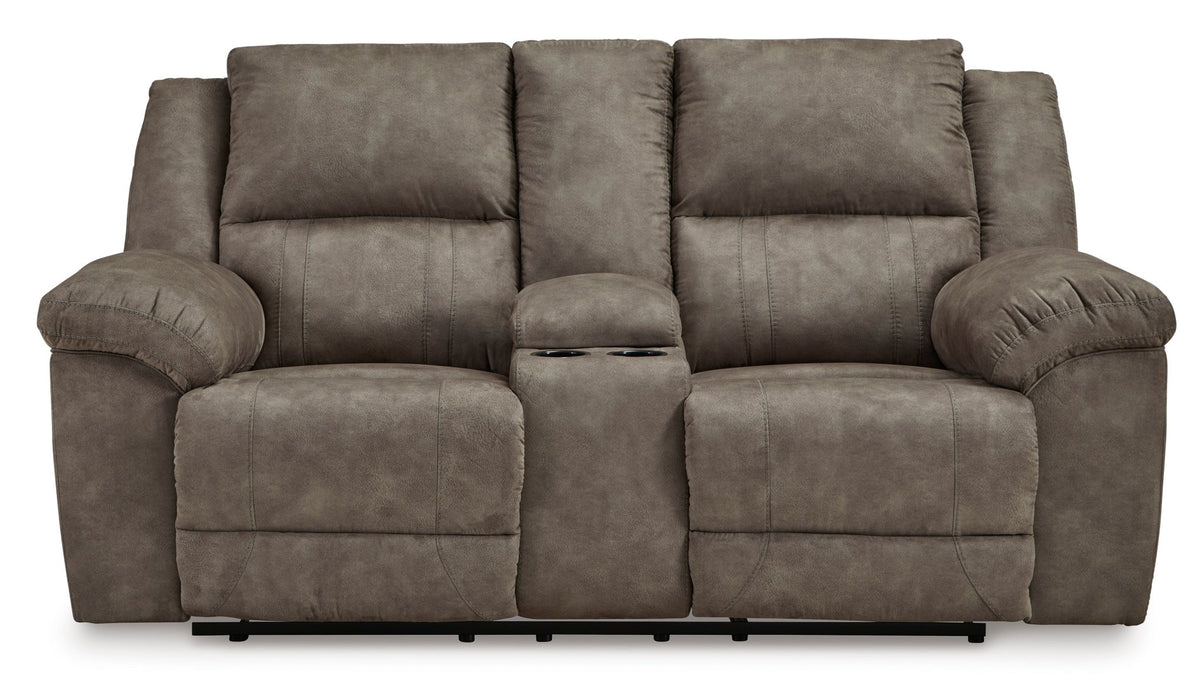 Laresview Reclining Loveseat with Console Recliners| Ashley Homestore