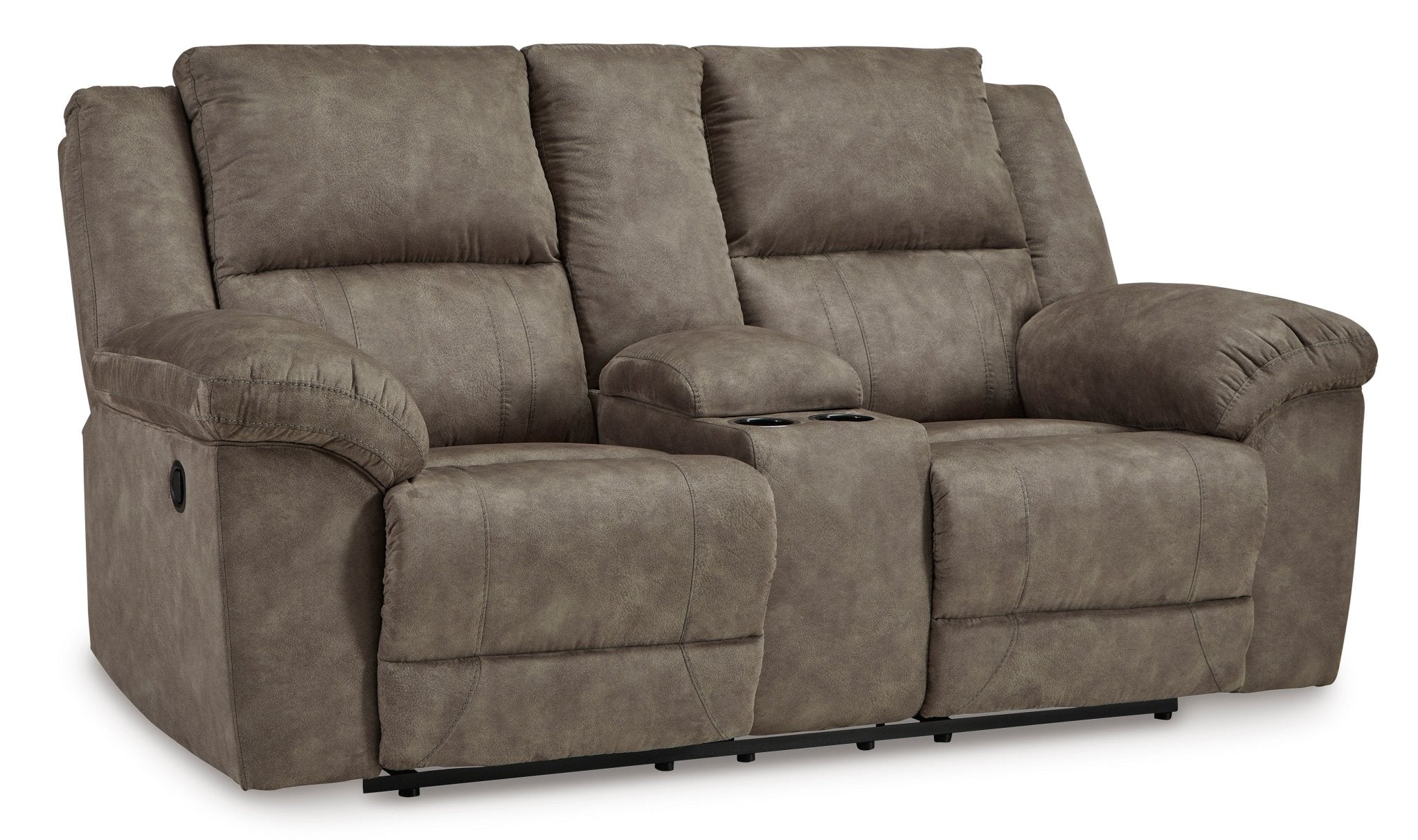Laresview Reclining Loveseat with Console Recliners| Ashley Homestore