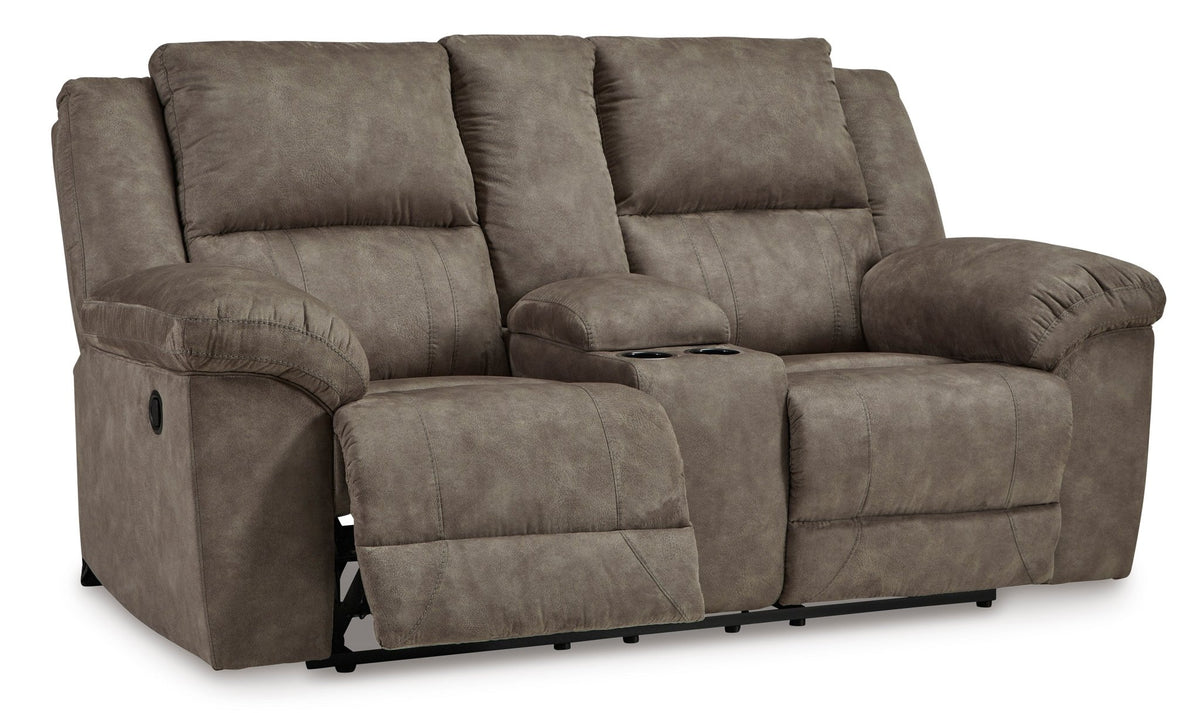 Laresview Reclining Loveseat with Console Recliners| Ashley Homestore