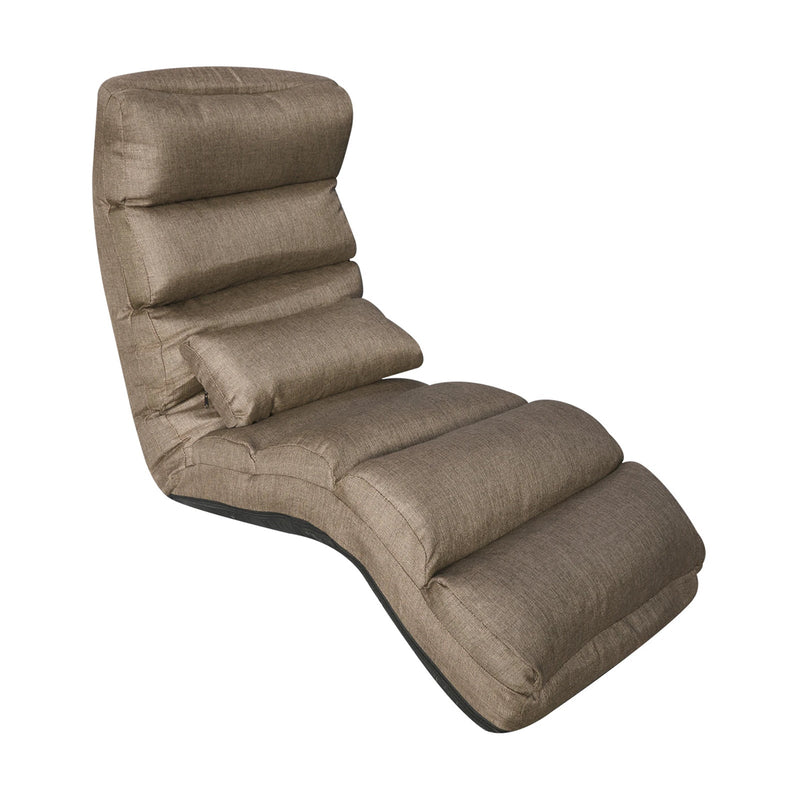 Large Floor Chair – Adjustable Backrest with Extra Lumbar Support for Ultimate Comfort. - Al Rugaib Furniture