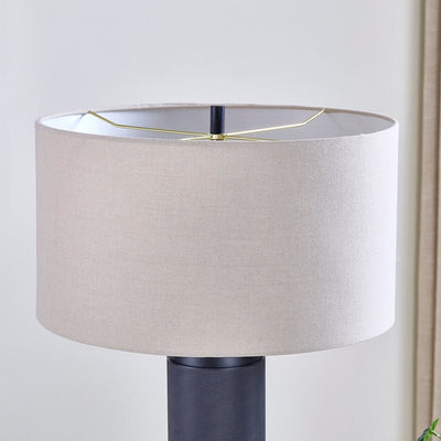 Large Matt Black Nostalgia Table Lamp - Al Rugaib Furniture