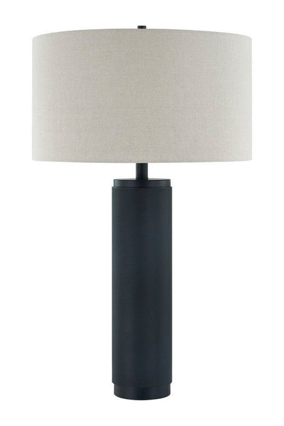 Large Matt Black Nostalgia Table Lamp - Al Rugaib Furniture