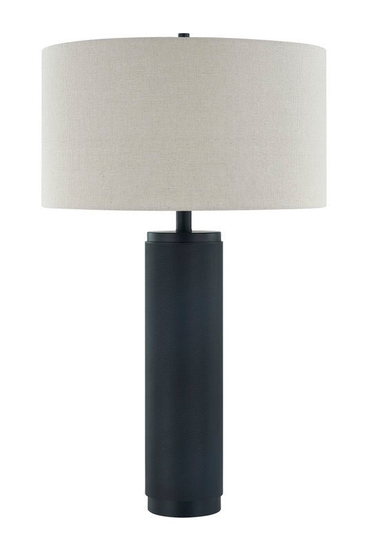Large Matt Black Nostalgia Table Lamp - Al Rugaib Furniture