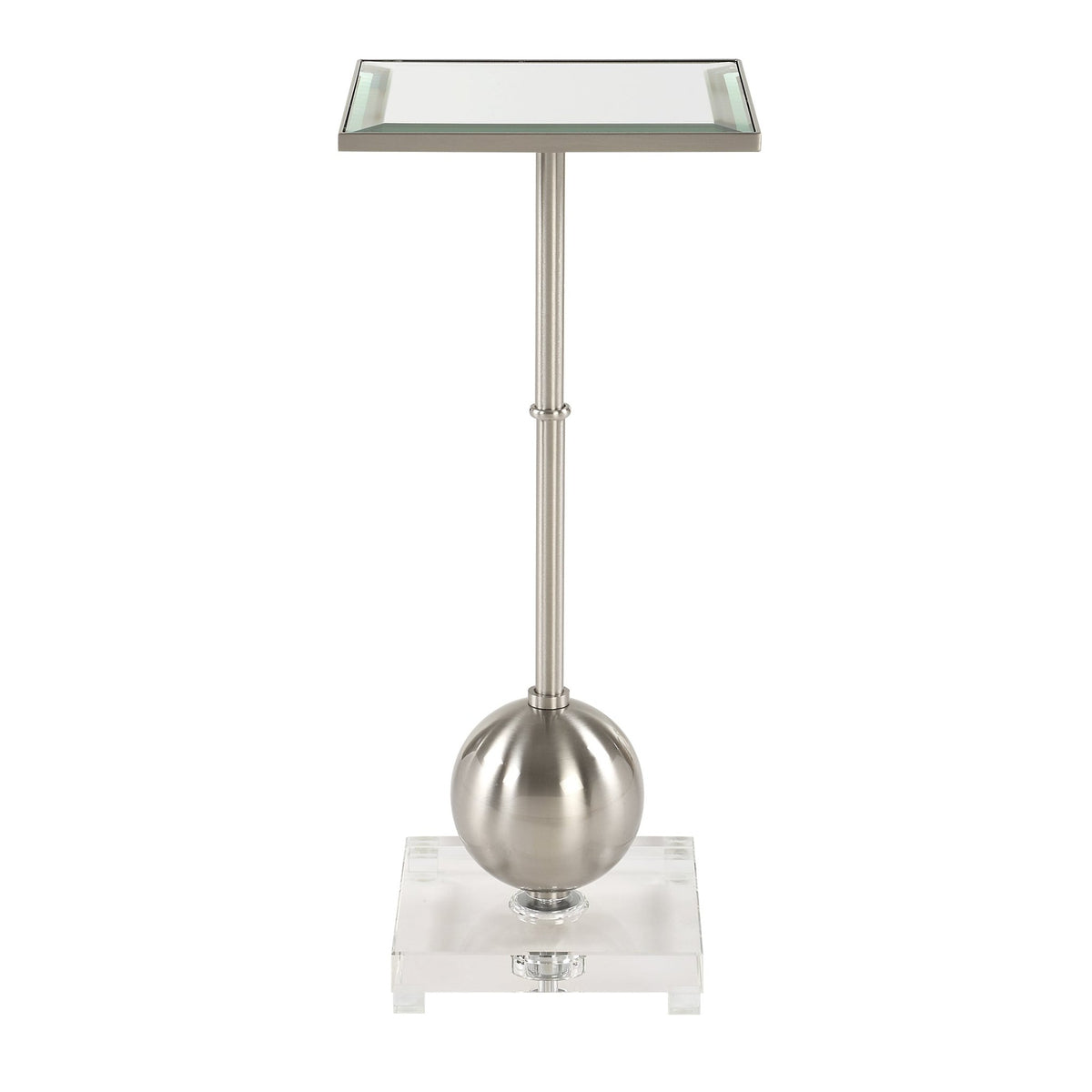 Laton Silver Side Table Accent & End Tables| Uttermost