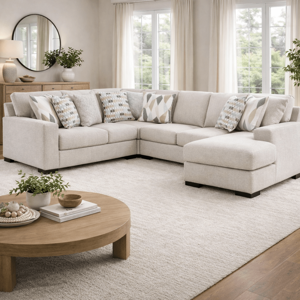 Laurelgrove 4-Piece Sectional with Chaise Sectionals| Ashley Homestore