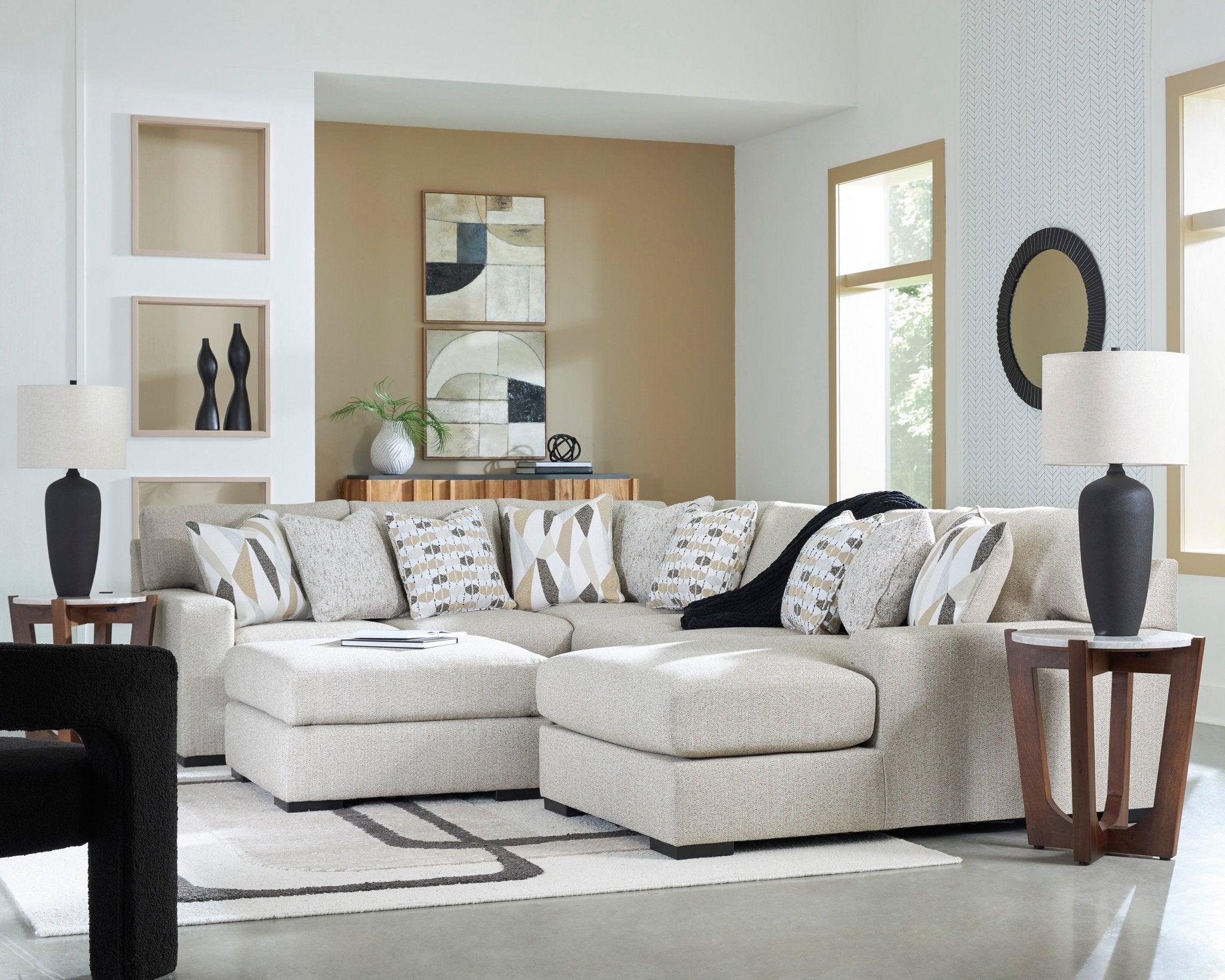 Laurelgrove 4-Piece Sectional with Chaise Sectionals| Ashley Homestore