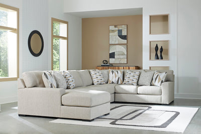 Laurelgrove 5 - Piece Sectional with Chaise - Al Rugaib Furniture