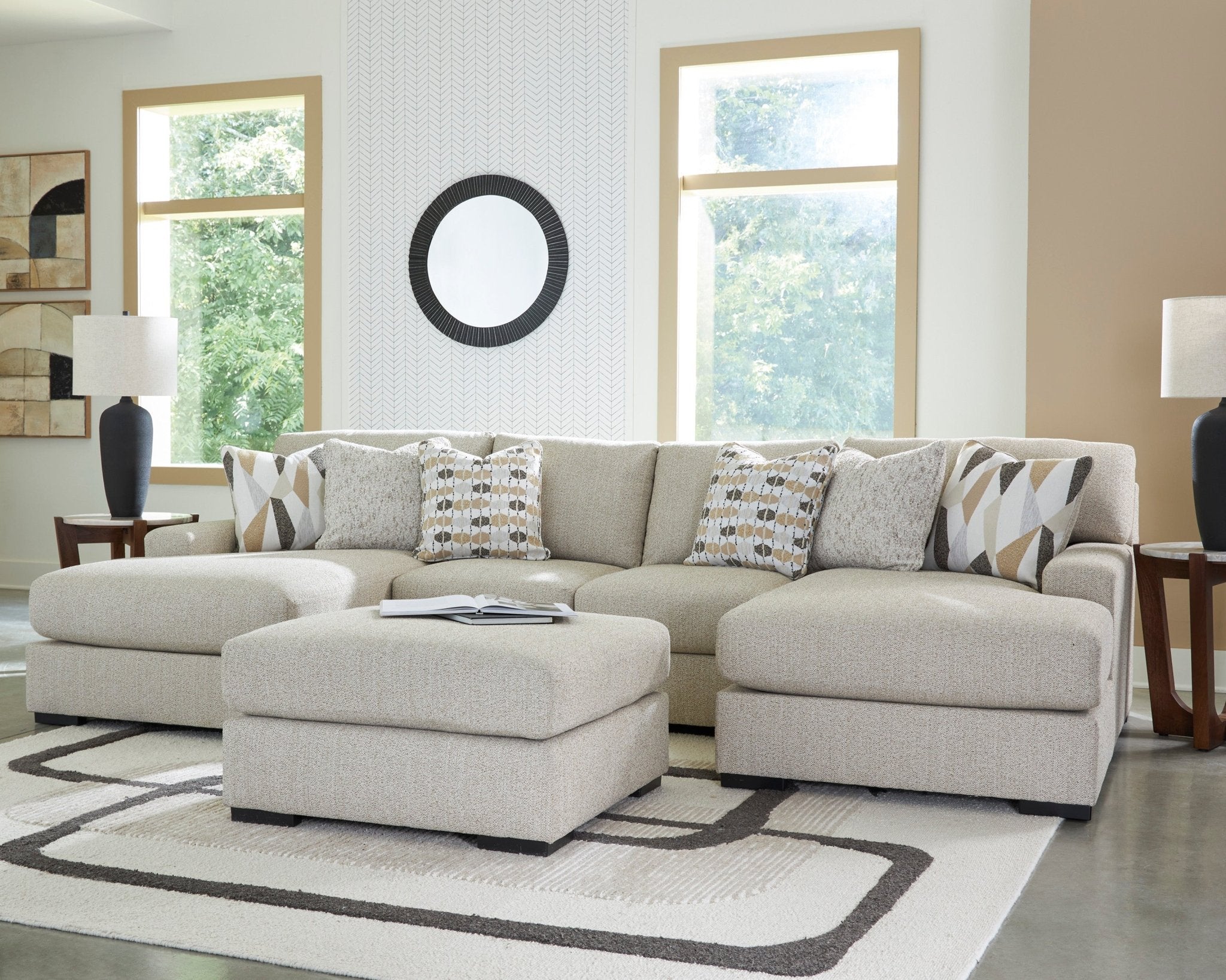 Laurelgrove  Oversized Ottoman Ottomans| Ashley Homestore