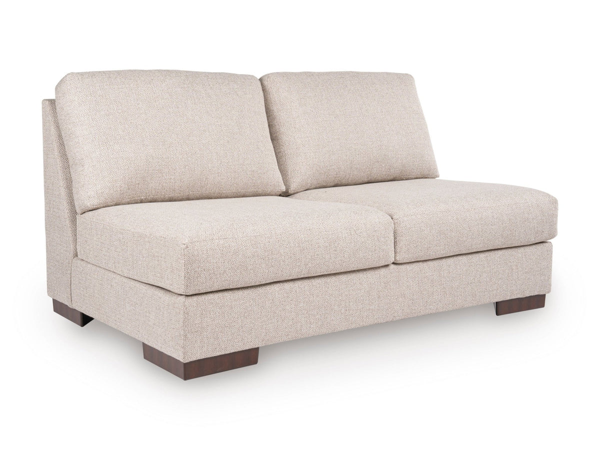 Lavender Armless Loveseat Sectionals| Ashley Homestore