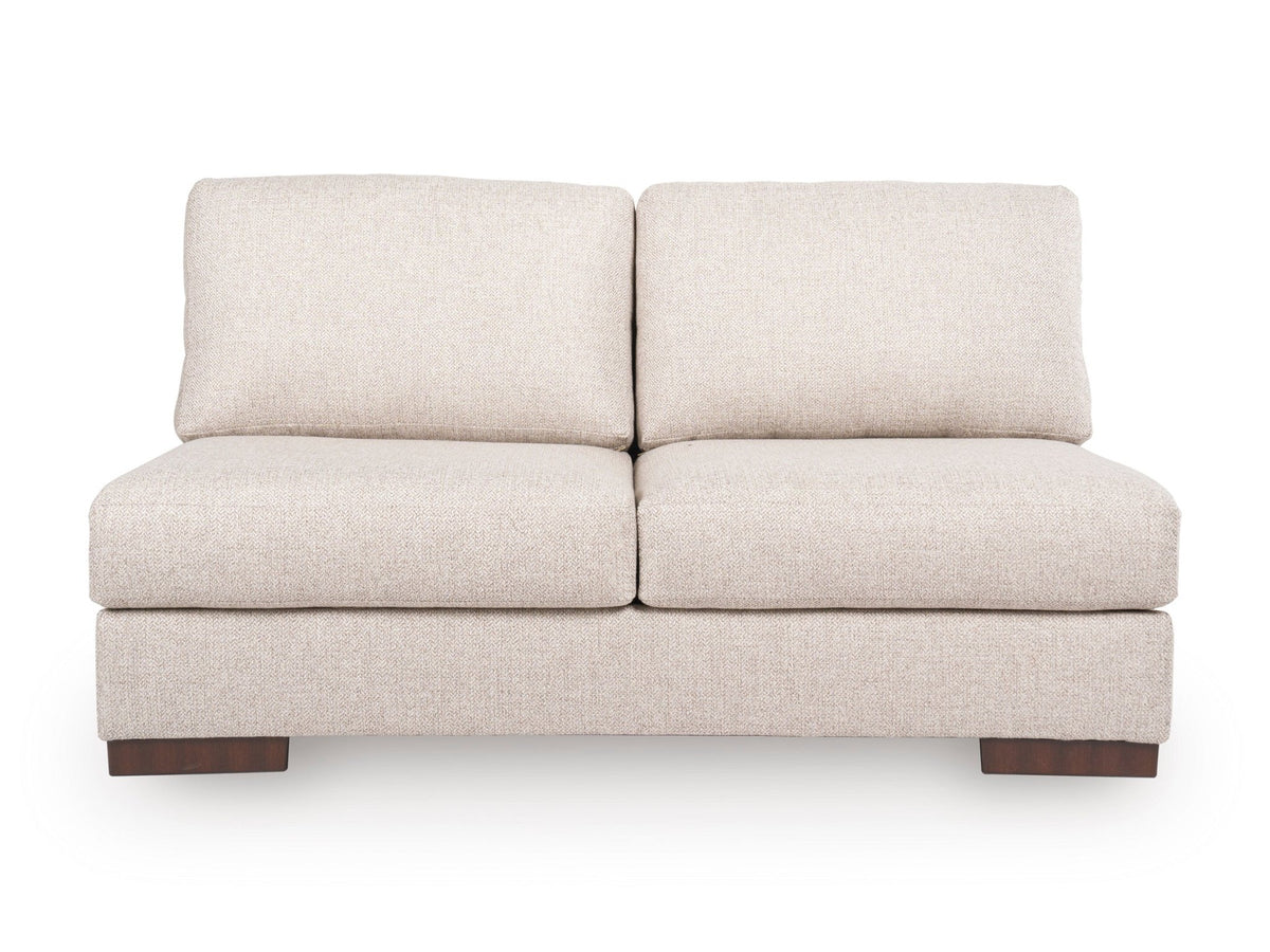 Lavender Armless Loveseat Sectionals| Ashley Homestore