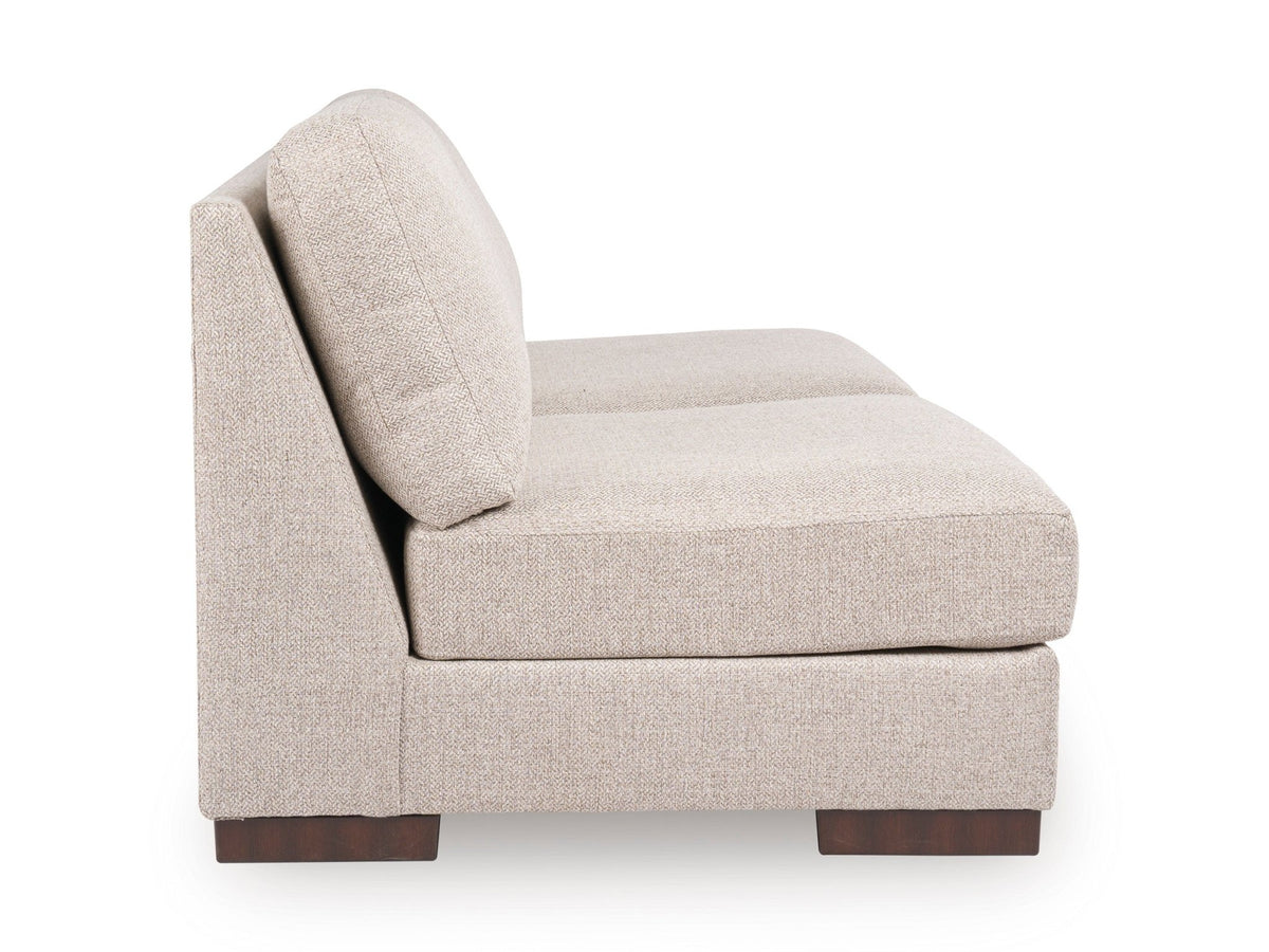 Lavender Armless Loveseat Sectionals| Ashley Homestore