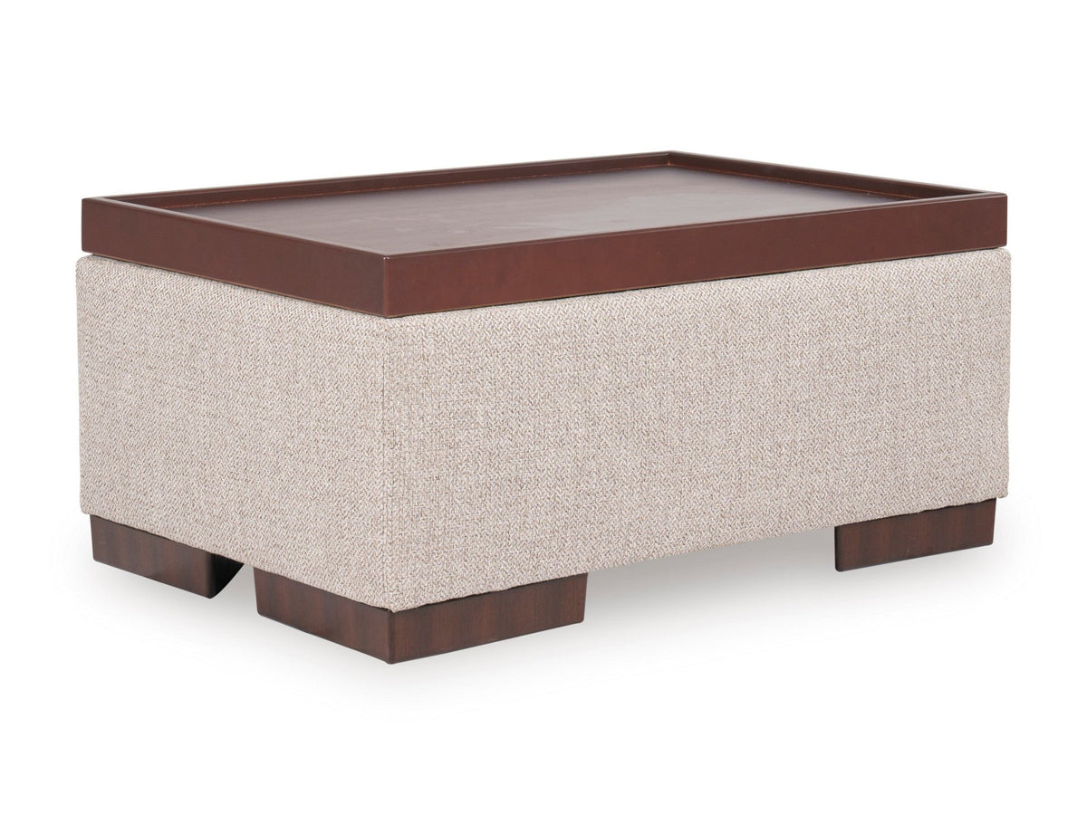 Lavender Ottoman  Ottomans| Ashley Homestore