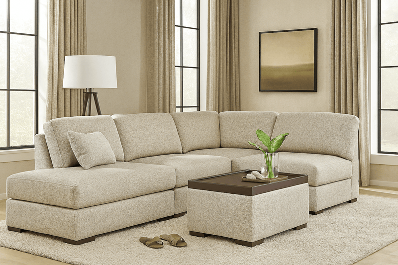 Lavender Sectional - Al Rugaib Furniture