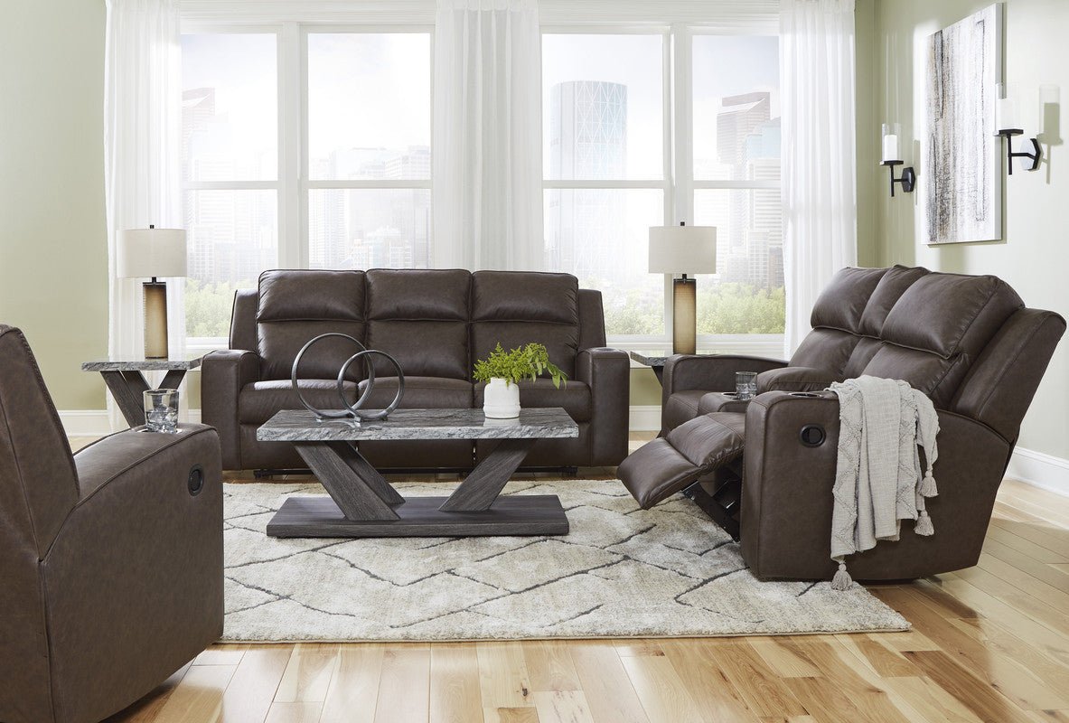 Lavenhorne Granite Motion Set Recliners| Ashley Homestore