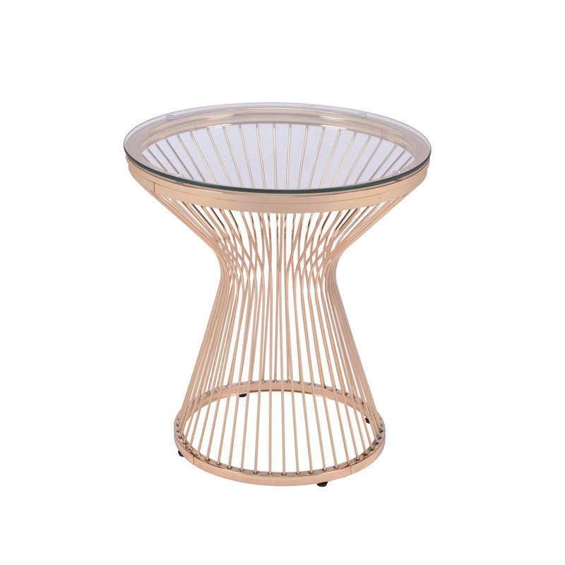 Lavinia Gold End Table in 10MMin Coffee Tables| Roots Furniture