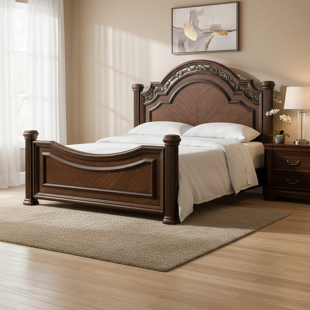 Lavinton King Poster Bed Beds| Ashley Homestore