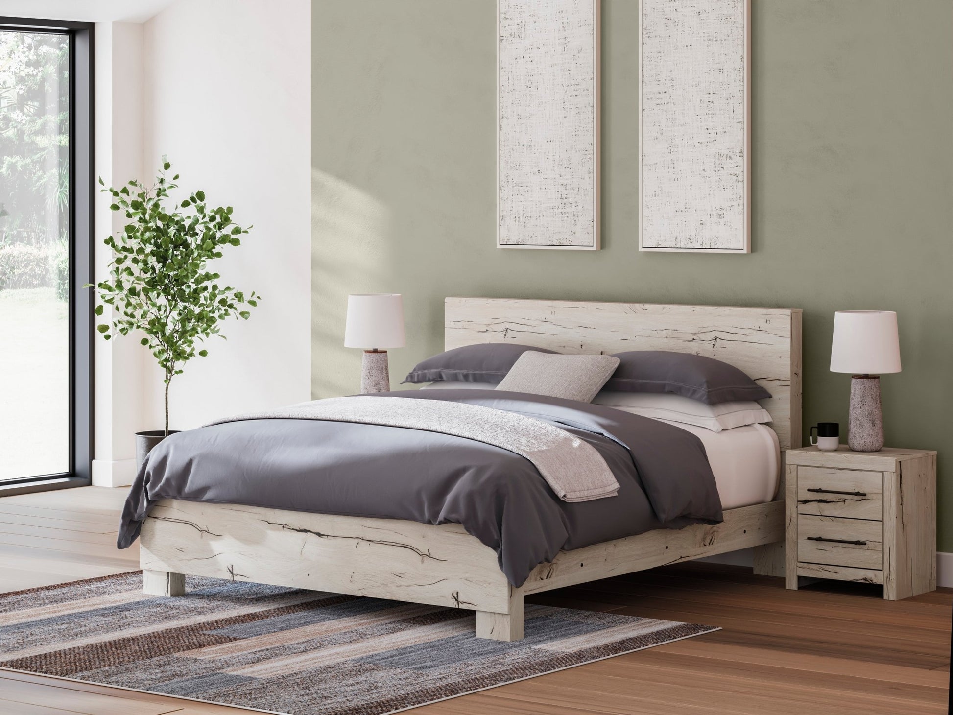 Lawroy Full Panel Bed Beds| Ashley Homestore