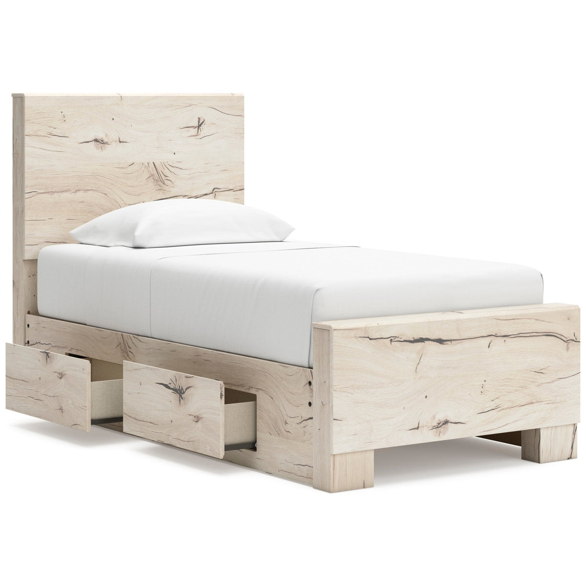 Lawroy Full Panel Bed with Storage Beds| Ashley Homestore