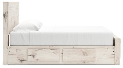 Lawroy King Panel Bed with Storage Beds| Ashley Homestore