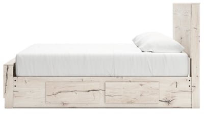 Lawroy King Panel Bed with Storage Beds| Ashley Homestore