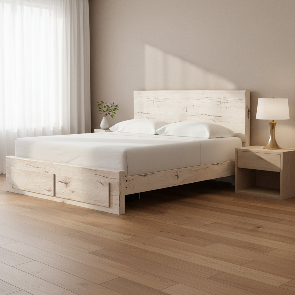 Lawroy King Panel Storage Bed Beds| Ashley Homestore