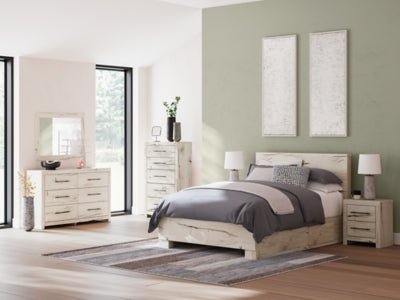 Lawroy Queen Panel Bed with Storage Beds| Ashley Homestore
