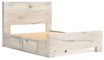 Lawroy Queen Panel Bed with Storage Beds| Ashley Homestore