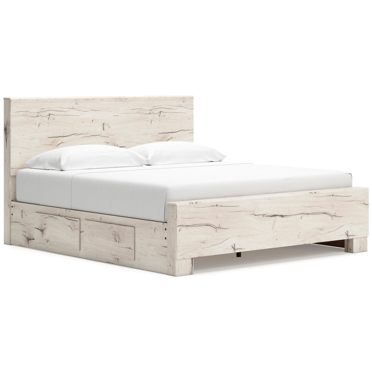 Lawroy Queen Panel Bed with Storage Beds| Ashley Homestore