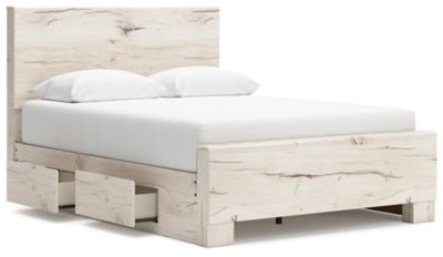 Lawroy Queen Panel Bed with Storage Beds| Ashley Homestore