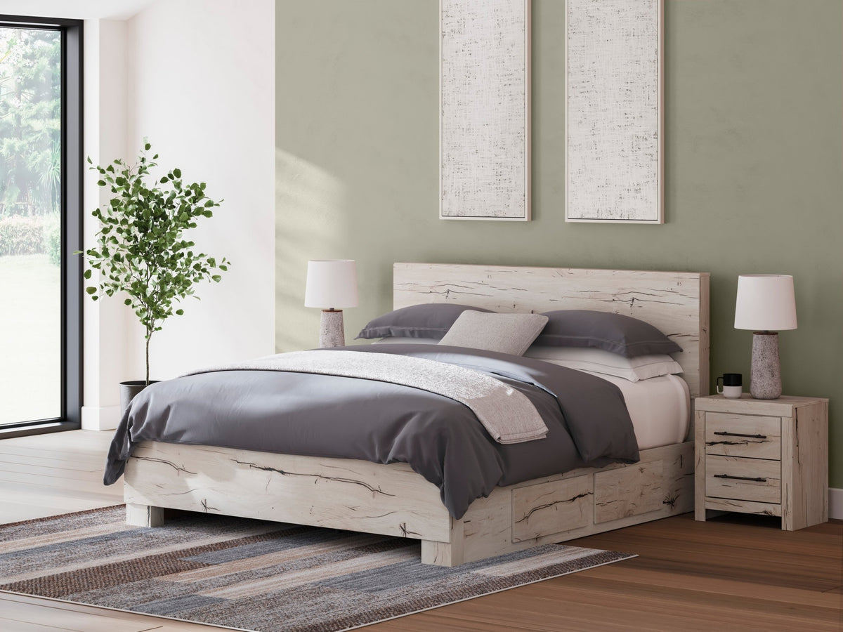 Lawroy Queen Panel Storage Bed Beds| Ashley Homestore