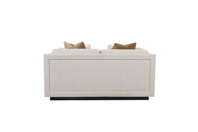 Layal Chic Gold Loveseat - Al Rugaib Furniture
