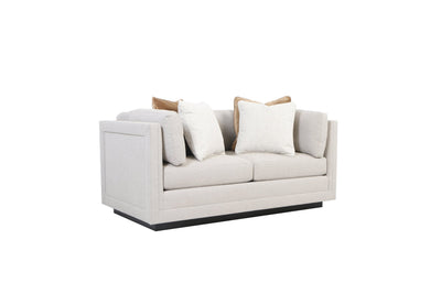 Layal Chic Gold Loveseat - Al Rugaib Furniture