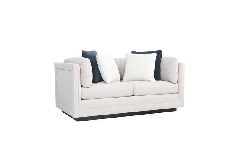 Layal Chic Navy Loveseat - Al Rugaib Furniture