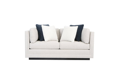 Layal Chic Navy Loveseat - Al Rugaib Furniture