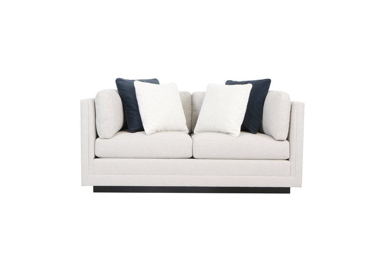 Layal Chic Navy Loveseat - Al Rugaib Furniture