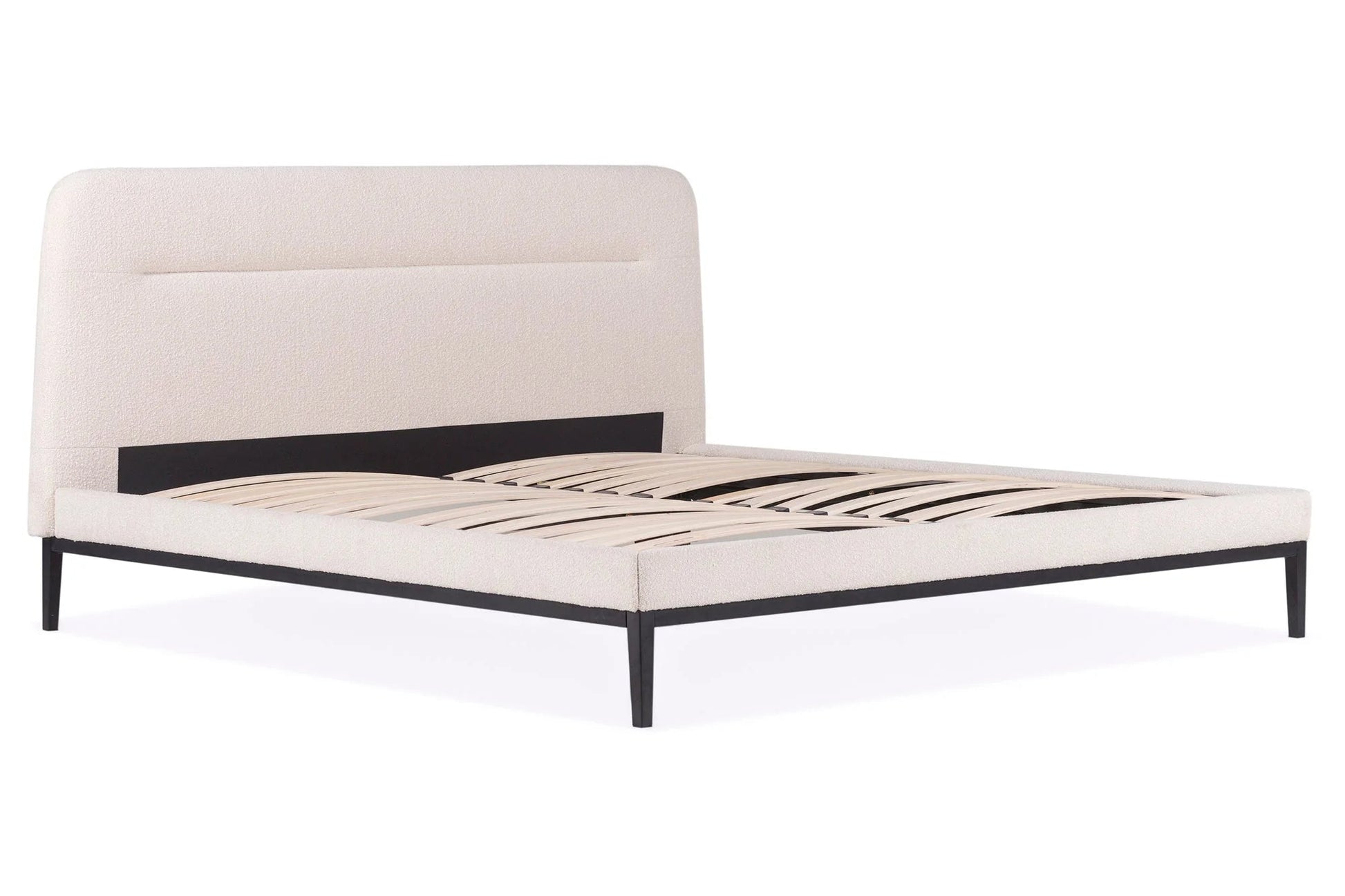 LEAN ON ME BED KING BOUCLE Beds| Moe's Home