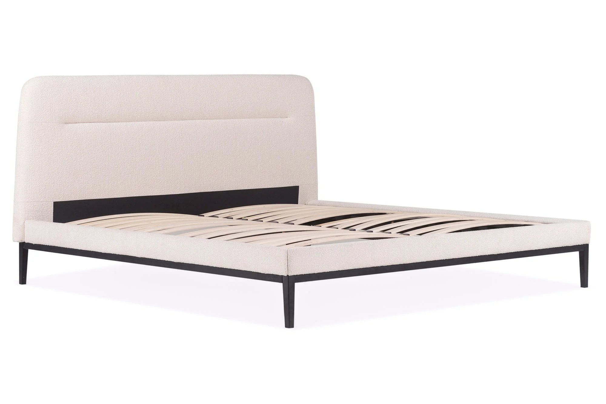 LEAN ON ME BED KING BOUCLE Beds| Moe's Home