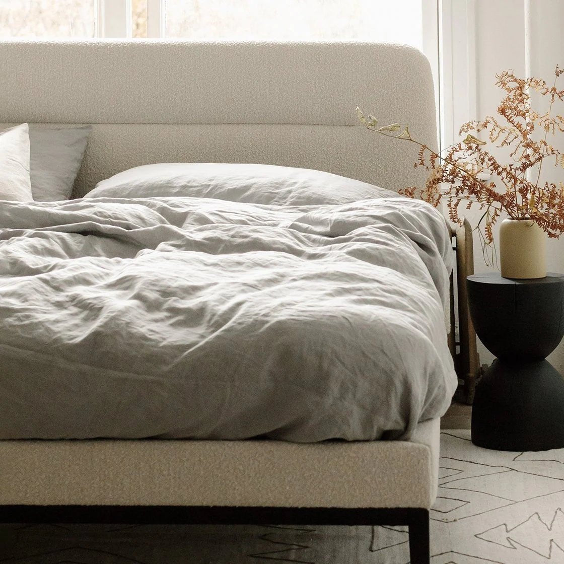 LEAN ON ME BED KING BOUCLE Beds| Moe's Home