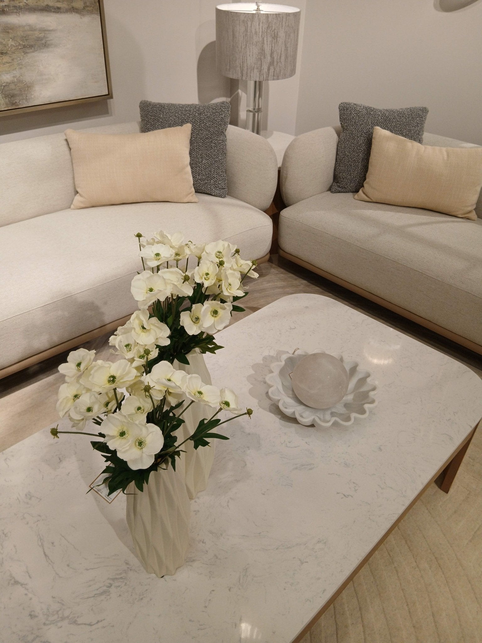 Leaner Beige XXL Sofa XL Sofas| Roots Furniture