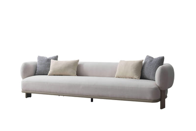 Leaner Beige XXL Sofa - Al Rugaib Furniture