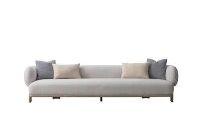Leaner Beige XXL Sofa - Al Rugaib Furniture