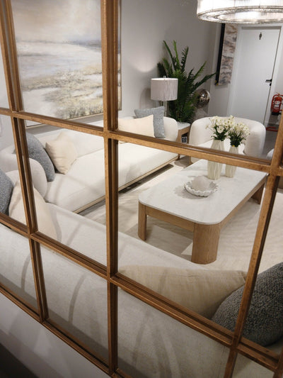 Leaner Beige XXL Sofa - Al Rugaib Furniture