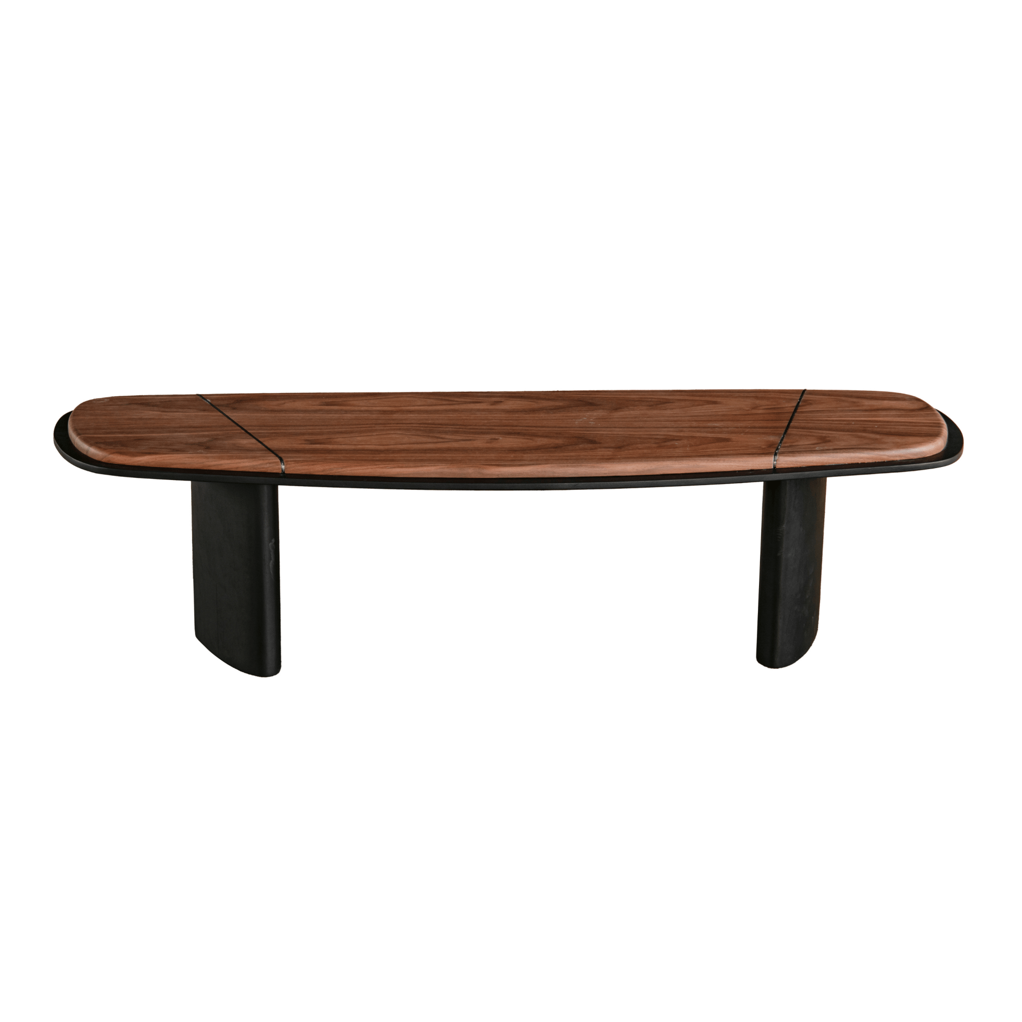 Leaner Brown & Balck Right Side Coffee Table W141 Coffee Tables| Roots Furniture
