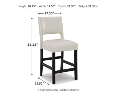Leektree Counter Height Bar Stool Stools| Ashley Homestore