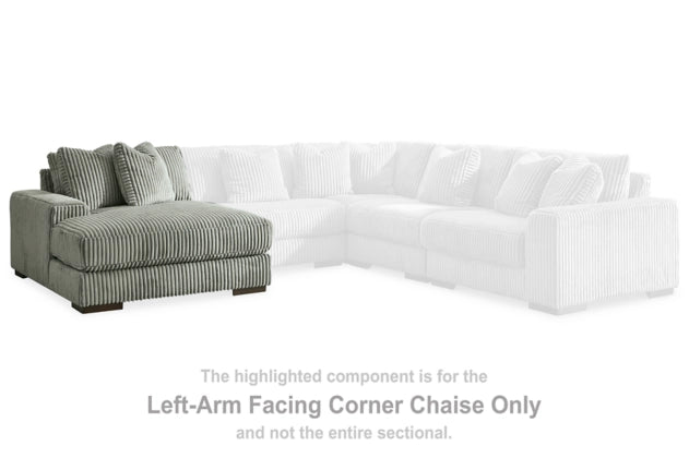 Left - Arm Facing Corner Chaise - Al Rugaib Furniture