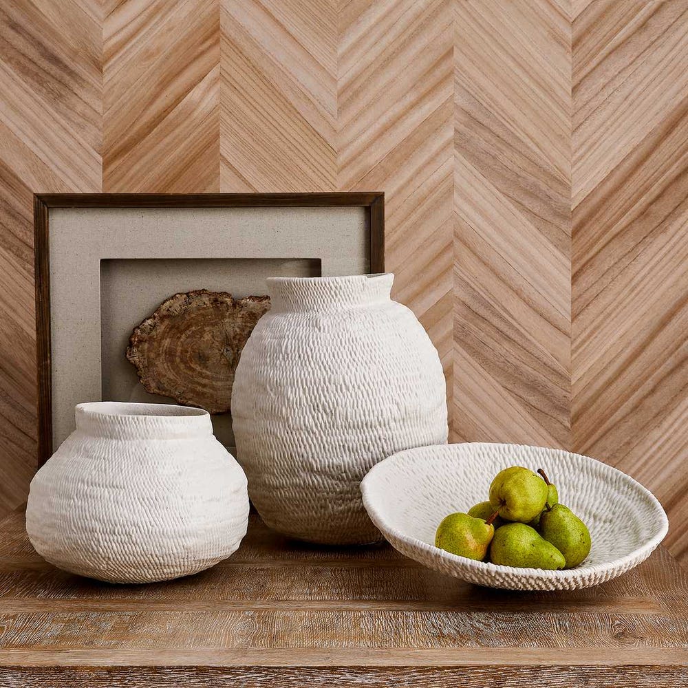 Legacy Basket Vase - Large Vases and Jars| Uttermost