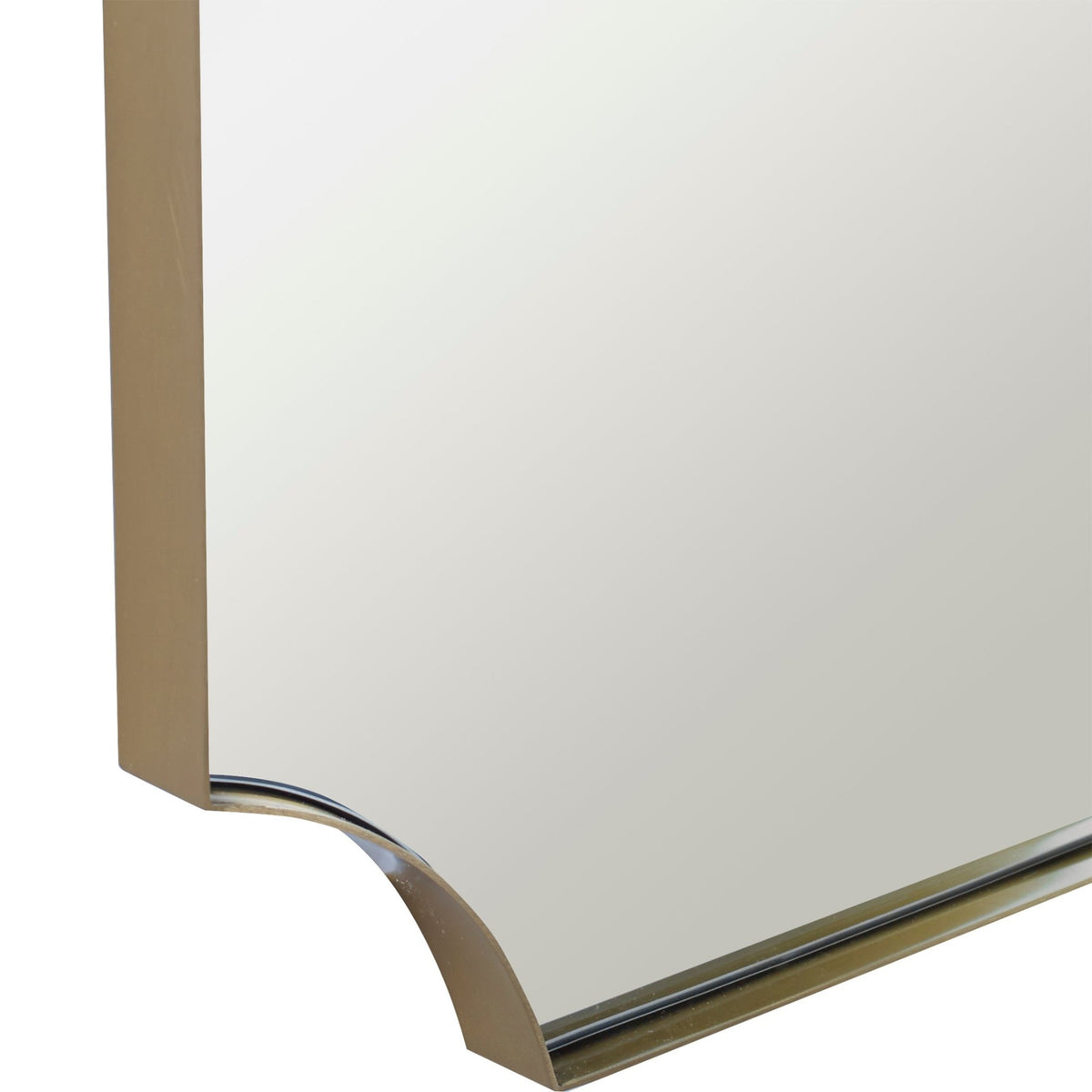 Lennox Brass Mirror Mirrors| Uttermost